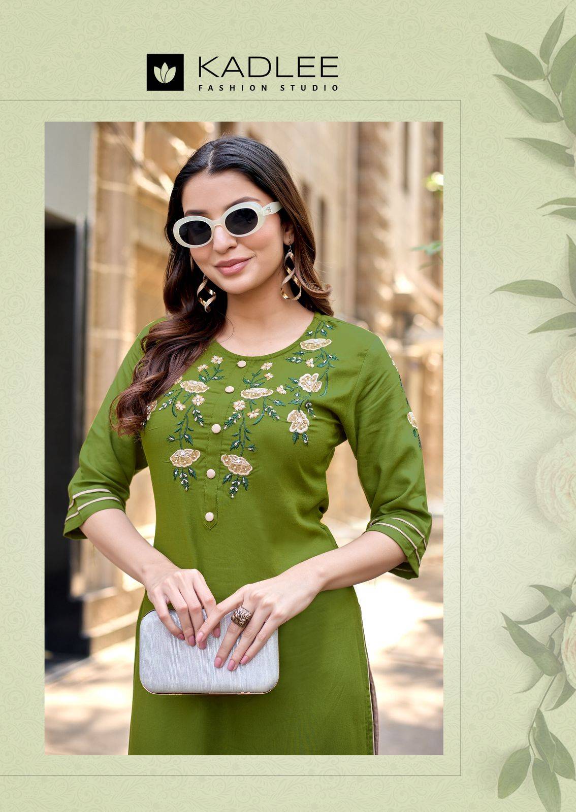  Suchitra  By KADLEE 3001 To 3006 Series Beautiful Festive Suits Colourful Heavy Rayon kurtis At Wholesale Price